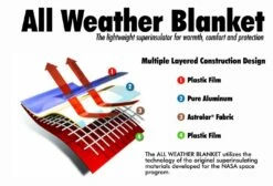 Couverture All Weather Blanket -Magasin De Sports De Plein Air couverture all weather blanket grabber 07