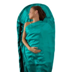Sea To Summit Travel Liner Soie -Magasin De Sports De Plein Air drap de sac en soie sea to summit travel liner silk 07 1