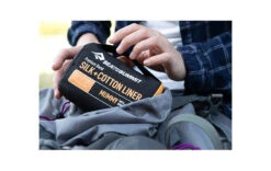 Sea To Summit Travel Liner Soie + Coton -Magasin De Sports De Plein Air drap de sac sea to summit silk cotton liner
