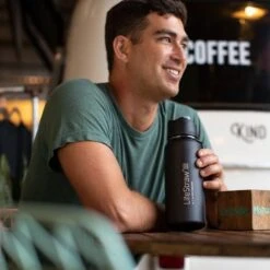 LifeStraw Go 2 Stainless Steel 0.7L -Magasin De Sports De Plein Air filtre bouteille gourde lifestraw go 2 stainless 07