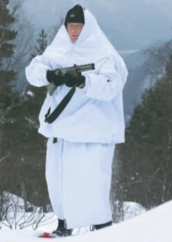 Jerven Fjellduken Hunter -Magasin De Sports De Plein Air jerven hunter blanc