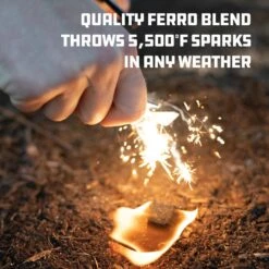 UCO Survival Fire Striker Ferro Rod -Magasin De Sports De Plein Air pierre a feu uco survival fire striker ferro rod 03