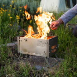 Winnerwell Fastfold Titanium Camping Stove -Magasin De Sports De Plein Air poele winnerwell fastfold titanium camping stove 52