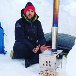 Winnerwell Fastfold Titanium Camping Stove -Magasin De Sports De Plein Air poele winnerwell fastfold titanium camping stove 65