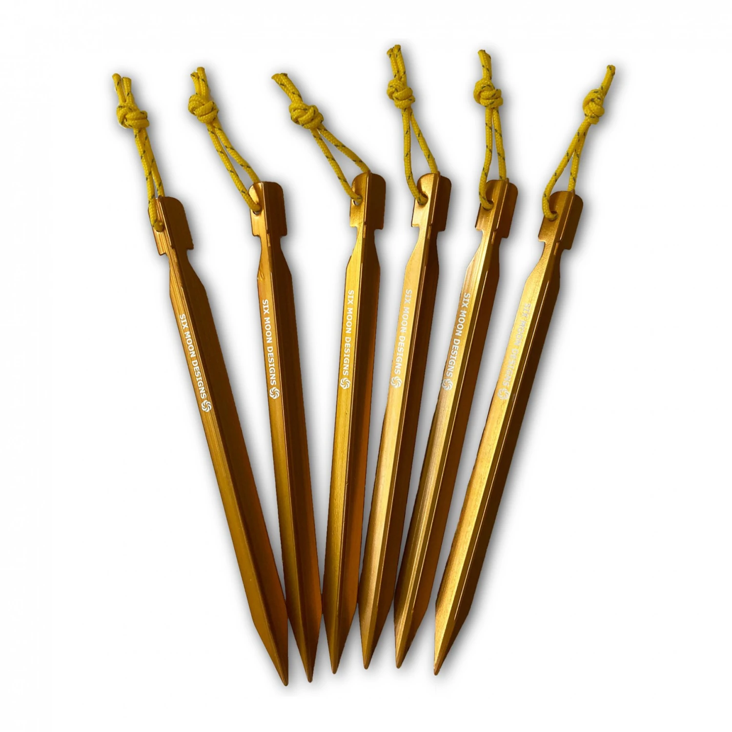 Six Moon Designs 6 Piece Stake Set 3 Six Moon Designs 6 Piece Stake Set
